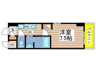 ファーニッシュ太平通【9階】の間取り