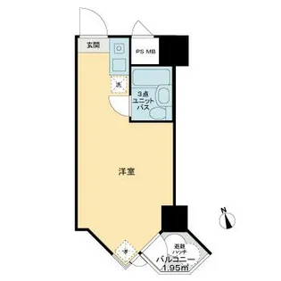 東京ベイビュウ【5階】の間取り