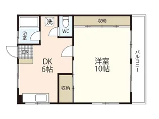 美和ビル【2階】の間取り
