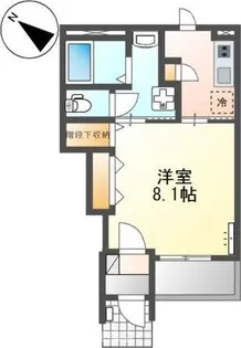 Rion II(リオン 2)【1階】の間取り