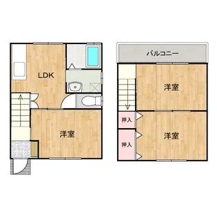 サン・スマイルIの間取り