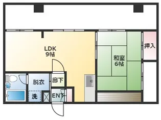 花小金井第一ビル【5階】の間取り
