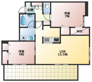 神奈川県横浜市港北区日吉本町3【マンション】の間取り