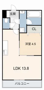 シーガルII【3階】の間取り