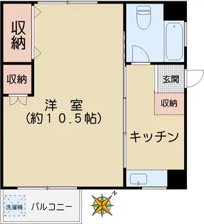アビタ千石【5階】の間取り