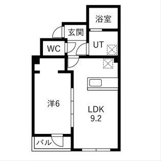 Riviere・M リヴィエールエム【3階】の間取り
