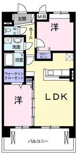 埼玉県川口市大字西立野【マンション】の間取り
