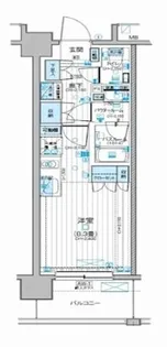 神奈川県海老名市中央1【マンション】の間取り