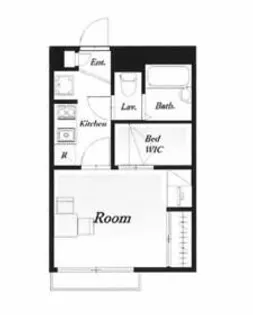 ゆたかはうす【1階】の間取り