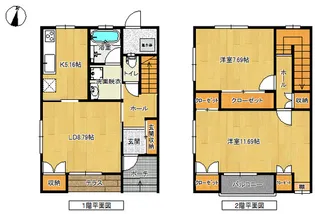スマイル赤湯の間取り