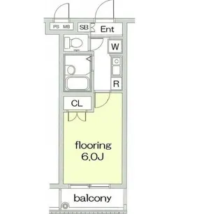 グランヴァン西馬込【4階】の間取り