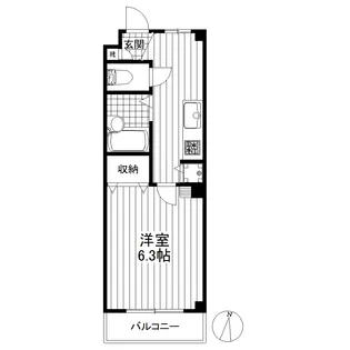 グレース成城II【2階】の間取り