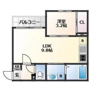 ソルフォート【1階】の間取り