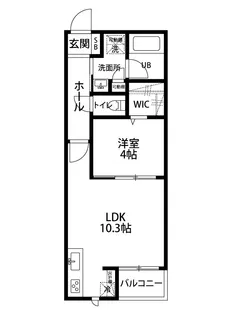 ベレーザ美の里【2階】の間取り