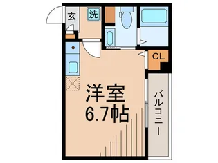 カサフエンテ北沢【2階】の間取り
