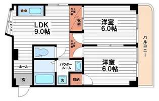 エクセルハイム川富【3階】の間取り