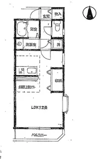 中丸アパート【3階】の間取り