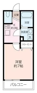 Classy追浜【1階】の間取り