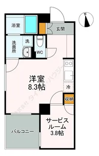 Southern Village湘南【5階】の間取り