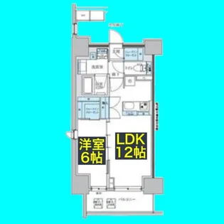 TENAS池下(テナス池下)【11階】の間取り