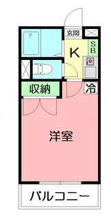 グランコンフォート本厚木【1階】の間取り