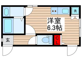 Buena-Maison京成小岩【2階】の間取り