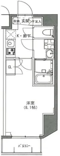 S-RESIDENCE雑司が谷【6階】の間取り