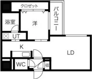 NCウイング白石【8階】の間取り
