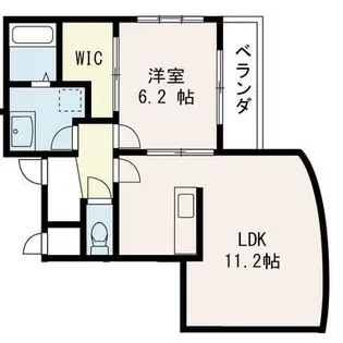 WILL G島田【1階】の間取り