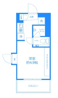 ステラコート横浜白楽【7階】の間取り