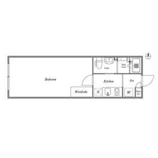 GRAN PASEO中野【2階】の間取り