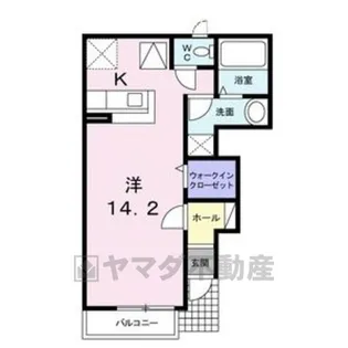 サニ-コ-トパルE【1階】の間取り