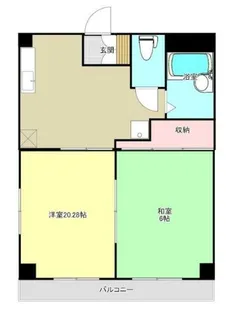 与野パークハイツ【2階】の間取り