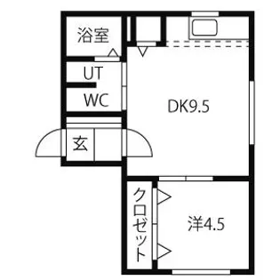 タカラノースデュオ【3階】の間取り