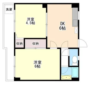 ベルメゾン亀戸【3階】の間取り