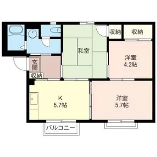 ブランシェ【2階】の間取り