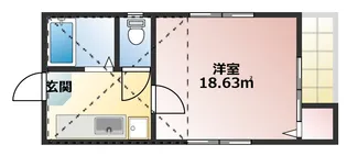 アナハイム【2階】の間取り