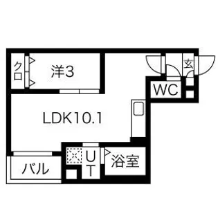 Jack kanseiIV【2階】の間取り