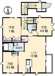 プリマヴェーラ B棟【2階】の間取り