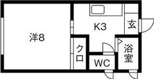 プリムローズ【2階】の間取り