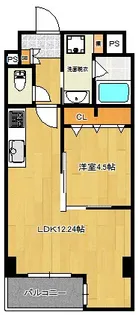 ヴァンベール横浜鶴見【1階】の間取り