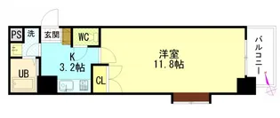 フォルム幟町【3階】の間取り