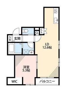 アリビオ イケガミ【1階】の間取り