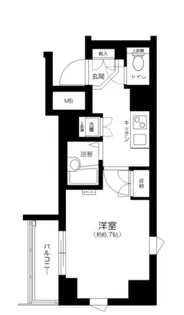 ARTESSIMO PASSO【9階】の間取り