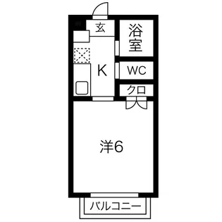 シンシア緑【2階】の間取り