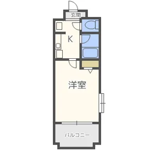 かりん館【5階】の間取り