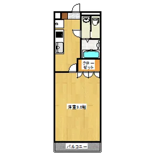 メゾンアスカ【1階】の間取り