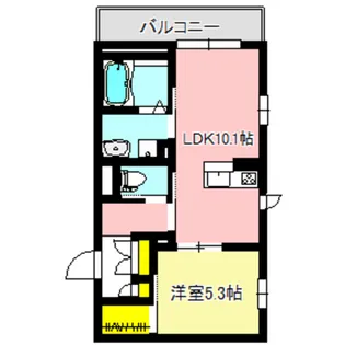 アリエッタ【1階】の間取り