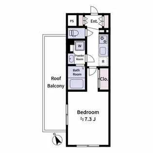 Laviere新板橋【5階】の間取り