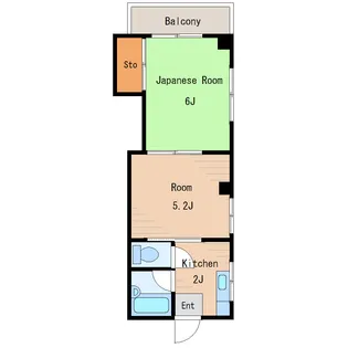 キャメル東砂【3階】の間取り